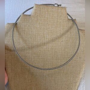 Kirk’s Folly‎ Wire Omega Silver Tone Necklace